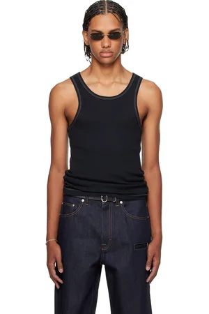 Still Kelly Black Rib Tank Top