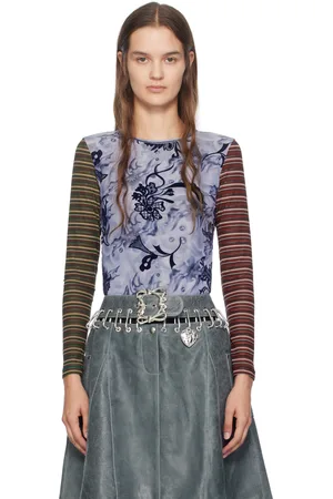 Chopova Lowena Multicolor Gail Long Sleeve T-Shirt