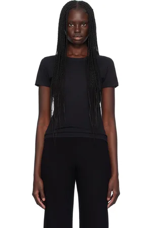 Leset Black Laura Slim Fit T-Shirt