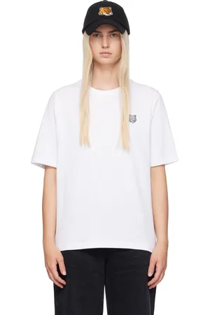 Maison Kitsuné White Bold Fox Head T-Shirt