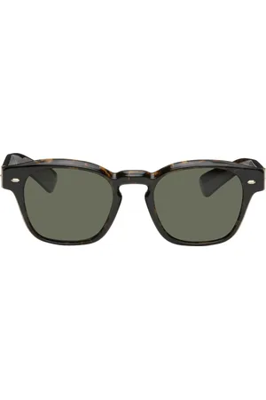 Oliver Peoples Brown Maysen Sunglasses