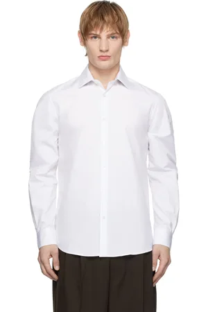 Sunspel White Sea Island Cotton Shirt