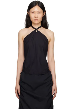 Baserange SSENSE Exclusive Black Mar Tank Top