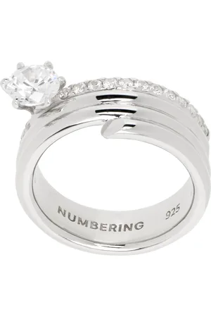 númbering Silver #8408 Ring