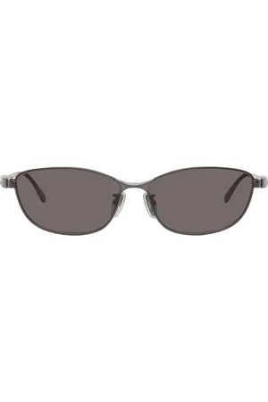 Balenciaga Gunmetal Miami Sunglasses