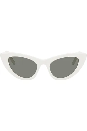 Saint Laurent White SL 213 LILY Sunglasses