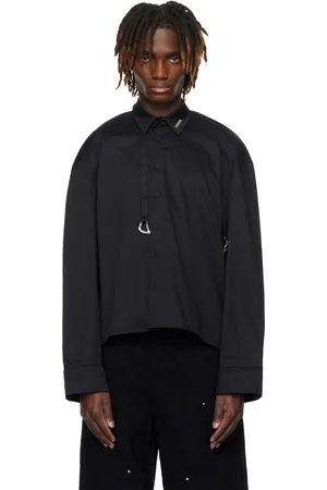 HELIOT EMIL Black Igneous Shirt