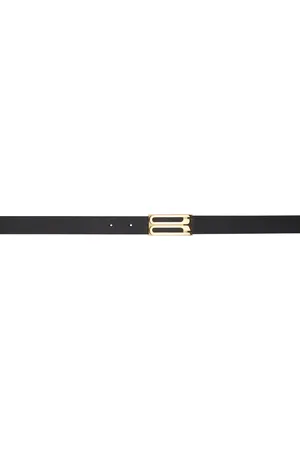 Victoria Beckham Black Frame Belt