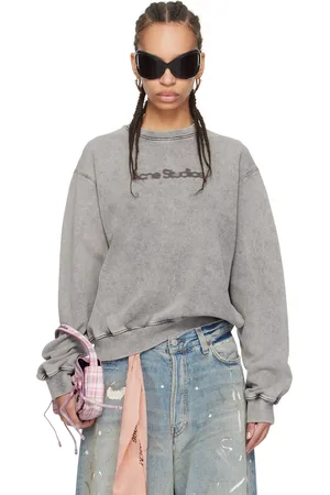 Acne Studios Gray Blurred Sweatshirt