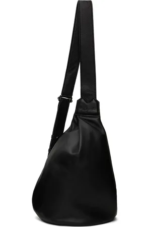 YOHJI YAMAMOTO Black Y Crossbody Bag