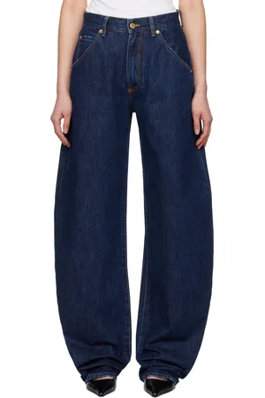 DARKPARK Blue Khris Barrel Leg Jeans
