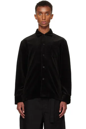 SACAI Black Corduroy Shirt