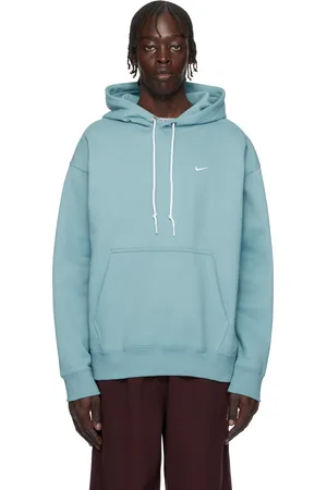 Nike Blue Solo Swoosh Hoodie