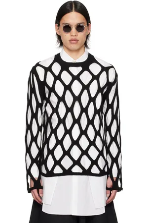 Comme des Garçons Black Cutout Sweater