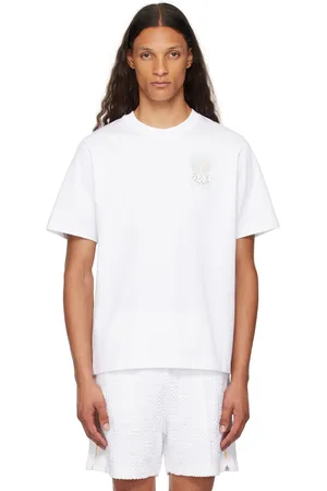 Casablanca White Tennis Pastelle T-Shirt