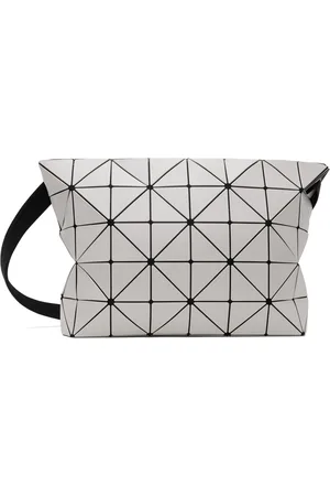Issey Miyake Gray Blocky Small Shoulder Bag