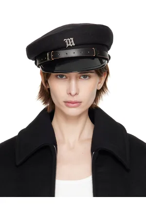 MISBHV Black Monogram Gavroche Cap
