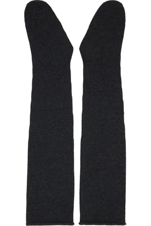 The Row Gray Chopo Mittens