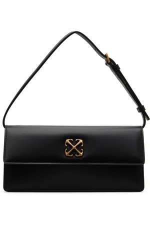 OFF-WHITE Black Jitney 1.0 Shoulder Bag