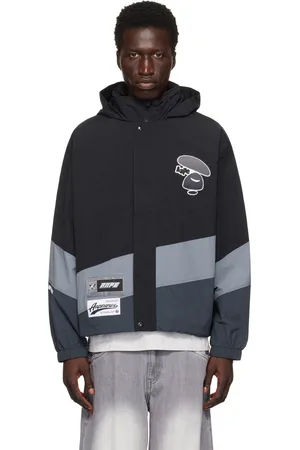 A Bathing Ape Black Main Light Weight Jacket