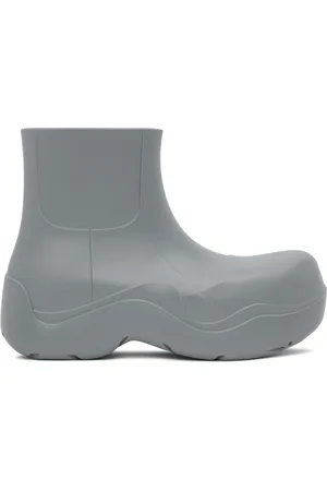 Bottega Veneta Gray Puddle Boots