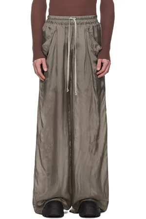 Rick Owens Gray Hollywood Lido Trousers