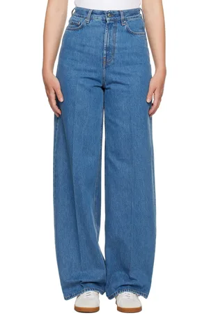 Totême Blue Wide Leg Jeans