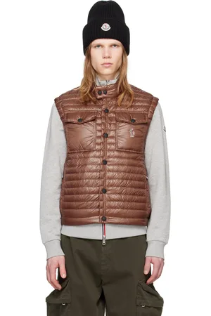 Moncler Brown Ollon Down Vest