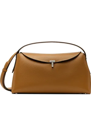 Totême Tan T-Lock Bag