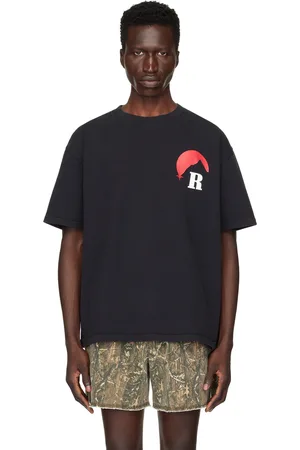 Rhude SSENSE Exclusive Black Moonlight T-Shirt