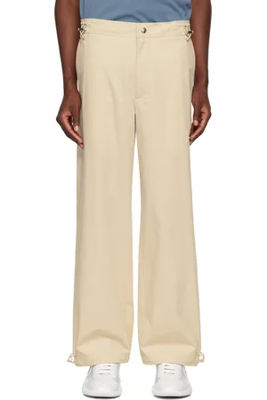 Moncler Beige Cotton Trousers