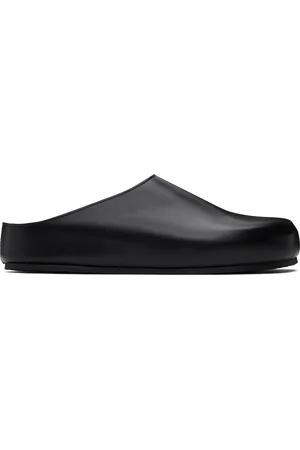 STUDIO NICHOLSON Black Wearing Slip-on Loafers