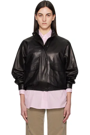 Nothing Written Black Mills Vintage Leather Jacket