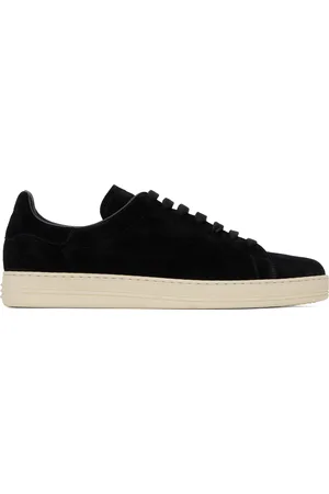 Tom Ford Black Suede Warwick Sneakers