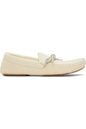 The Row Off-White Lucca Loafers