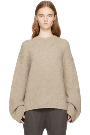 Lauren Manoogian Beige Vello Sweater