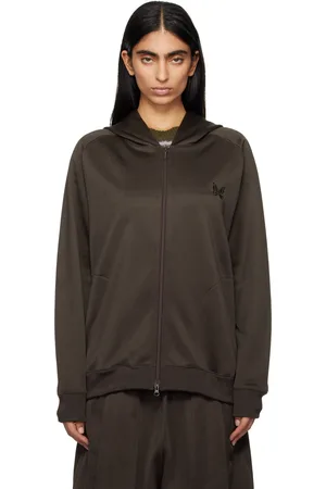 Pins & Needles Khaki Zipped Hoodie