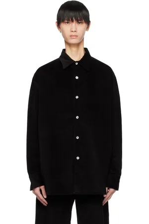 STUDIO NICHOLSON Black Rosso Shirt