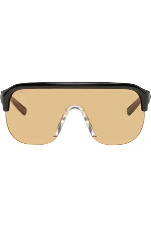 Gucci Black Shield Sunglasses