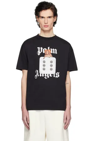 Palm Angels Black Pin Up T-Shirt