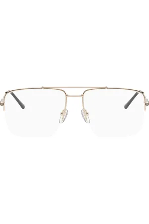 Gucci Gold Aviator Glasses