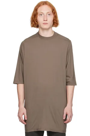 Rick Owens Gray Porterville Jumbo T-Shirt