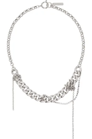 Justine Clenquet Silver Harvey Necklace