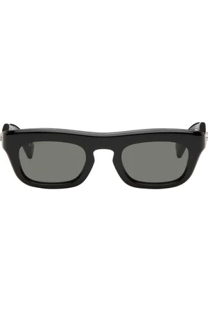 Gucci Black Rectangular Frame Sunglasses