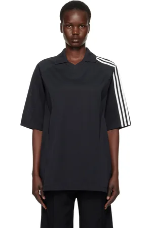 Y-3 Black Cut Line Polo