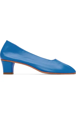 Martiniano Blue High Glove Heels