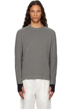 Moncler Gray Polartec Sweater