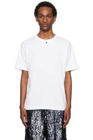 DRIES VAN NOTEN White Regular Fit T-Shirt