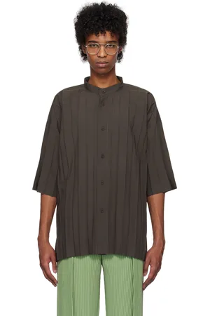 Issey Miyake Gray Edge Shirt
