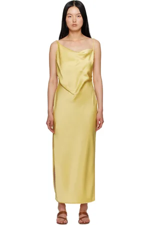 Nanushka Yellow Lennie Maxi Dress